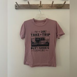 Pink Graphic Tee Shirt size Small